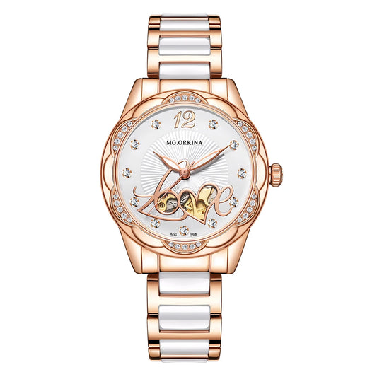 Montre MG098M Femme Céramique Automatique